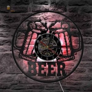 Horloge Beer LED, style contemporain pour les amateurs de bière