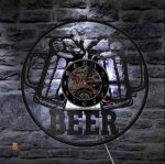 Horloge Beer, accessoire décoratif pour les bars et cuisines