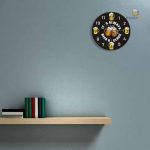 Horloge murale ludique, idéale pour la cuisine ou le salon sur le thème bière
