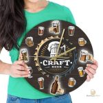 Accessoire mural unique pour la décoration de bar à bière