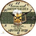 Horloge Une Autre Bière au design original pour amateurs de bière