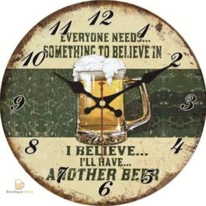 Horloge Une Autre Bière au design original pour amateurs de bière
