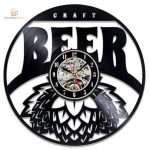 Horloge Vinyle dédiée aux amateurs de Craft Beer
