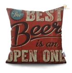 Housses de coussins bière - 3 tailles disponibles