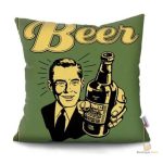 Coussin décoratif bière - taille standard