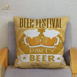 Coussin housse pour amateur de bière
