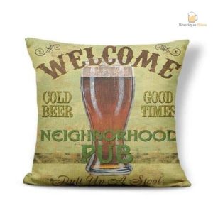 Housses de coussins confortables pour bars
