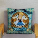 Coussins festifs pour célébrations autour de la bière