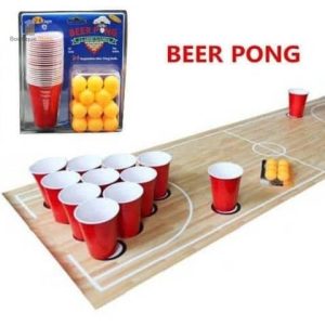 Kit de Beer Pong pour des soirées amusantes entre amis
