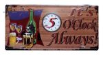 Plaques Métal Bière Indémodables à collectionner - vue 2