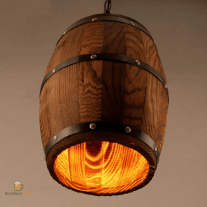 Lustre en bois pour une ambiance chaleureuse