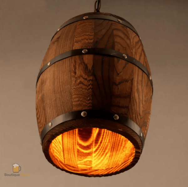 Lustre en bois pour une ambiance chaleureuse
