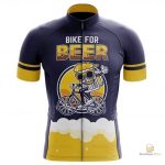 Maillot cycliste "Bike For Beer" pour passionnés de bière et vélo