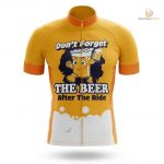 Maillot cycliste Don't Forget The Beer pour passionnés de bière