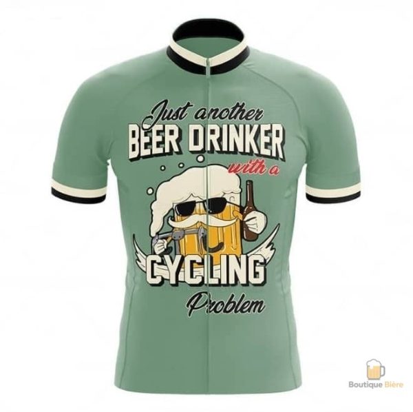 Maillot cycliste Just Another Beer Drinker pour passionnés de bière