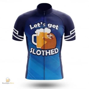 Maillot cycliste "Soyons Paresseux" pour les amateurs de bière