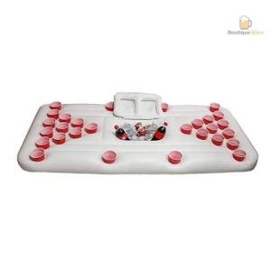 Matelas gonflable de luxe pour le jeu Beer Pong