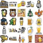 Autocollants Bière colorés pour personnaliser vos boissons