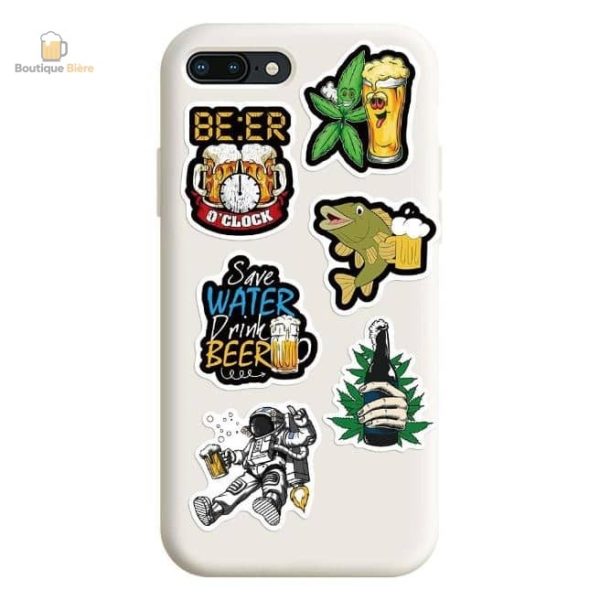 Stickers à thème bière pour embellir vos objets
