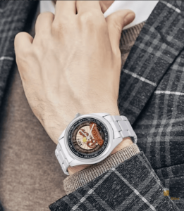 Montre stylée inspirée de l'univers de la bière