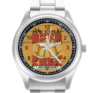 Montre Bière Métal Beer Free au design unique