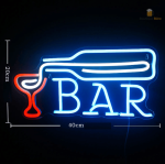 Néon décoratif bière, idéal pour les bars et les soirées