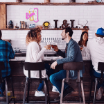 Néon LED pour bar, style bière vintage