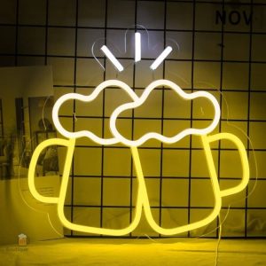 Néon LED Chopes de Bière pour décoration de bar