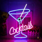 Néon LED Cocktails pour décoration de bar