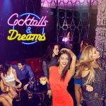 Néon LED pour décoration de cocktails