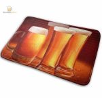 Paillasson intérieur avec motif verres de bière