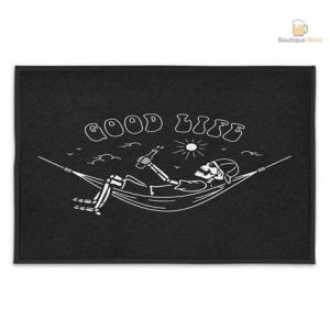 Paillasson noir Good Life pour une entrée accueillante