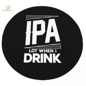 Plaid sur le thème de la bière pour les amateurs
