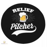Accessoire décoratif rond sur la bière IPA