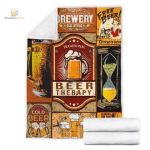 Plaid Thérapie Bière confortable et stylé pour les amateurs de bière