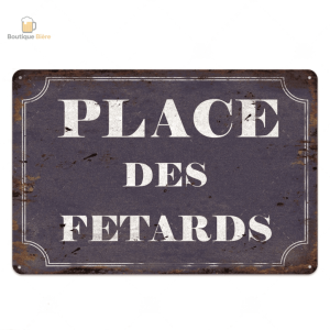 Plaque métal décorative pour bar et fête autour de la bière