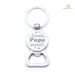Porte clé décapsuleur pour Papa