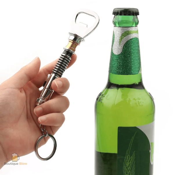 Porte clé original sabre laser, utile et design