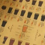 Poster artistique sur les pintes de bière pour ambiance conviviale
