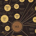 Poster éducatif sur les types de bières artisanales