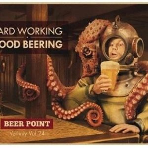 Affiche amusante sur la bière pour décorer