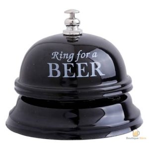 Sonnette de comptoir pour signaler l'heure de la bière