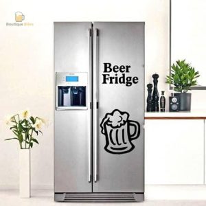 Autocollant frigo original bière, parfait pour les amateurs de bière