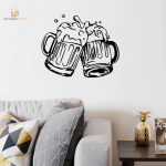 Sticker amusant pour les amateurs de bière et soirées conviviales