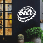 Sticker bière capsule créatif pour les amateurs de craft beer