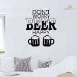 Décoration originale pour un espace dédié à la bière