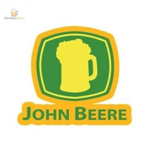 Stickers bière John Beere, parfaits pour les amateurs de bière