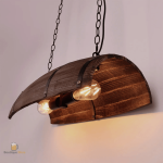 Suspension demi tonneau, accessoire de décoration bar