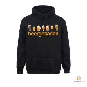 Sweat-shirt avec capuche pour les passionnés de bière