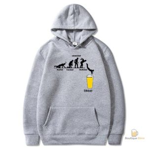 Sweat-Shirt avec motif plongeon dans la bière